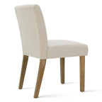 Silla de comedor tapizada (juego de 2)