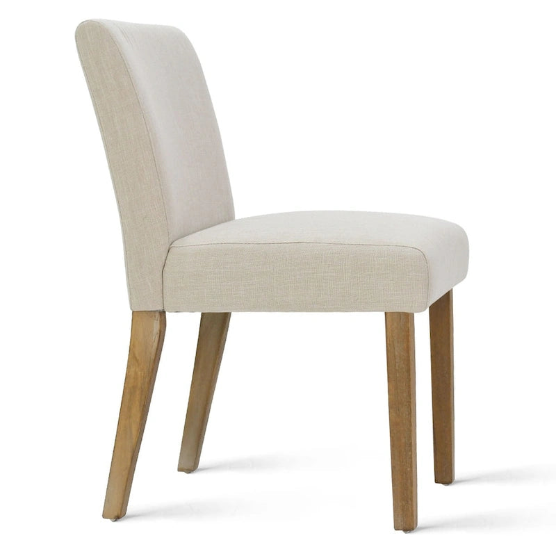 Silla de comedor tapizada (juego de 2)