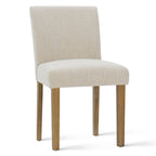 Silla de comedor tapizada (juego de 2)
