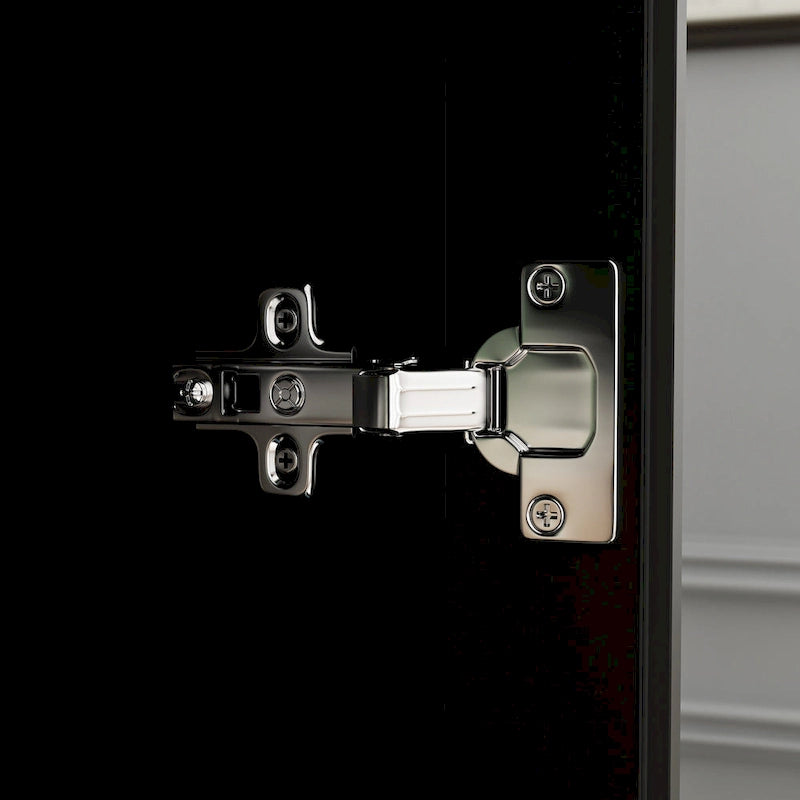 Aparador de laca tipo bufé de 55.1 pulgadas, vitrina con puertas de vidrio, librería