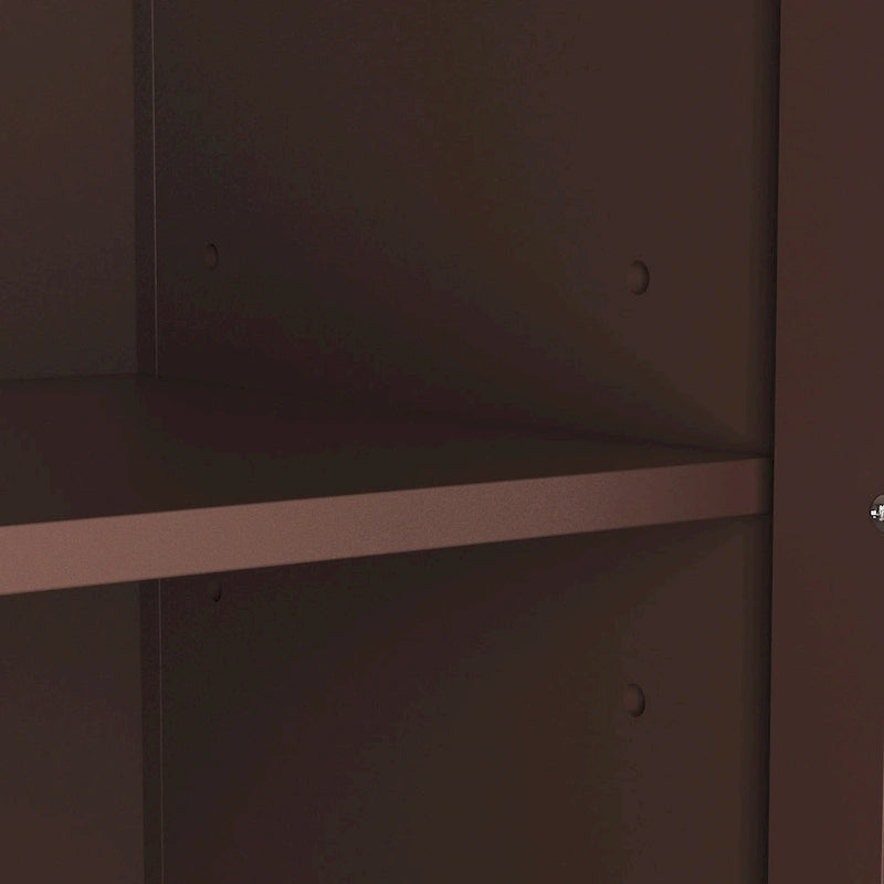 Aparador de laca tipo bufé de 55.1 pulgadas, vitrina con puertas de vidrio, librería