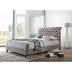 Cama tapizada capitoné