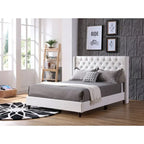 Cama tapizada capitoné