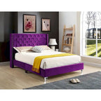 Cama tapizada capitoné