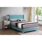 Cama tapizada capitoné