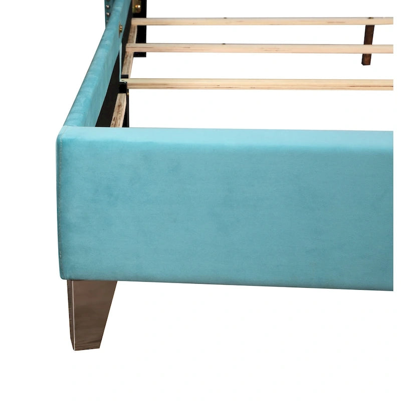 Cama tapizada capitoné