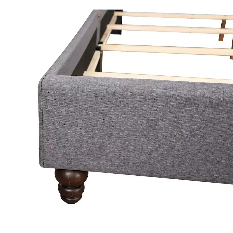 Cama tapizada capitoné