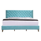 Cama tapizada capitoné