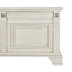 Juego de dormitorio de 5 piezas Distressed Parchment Wood