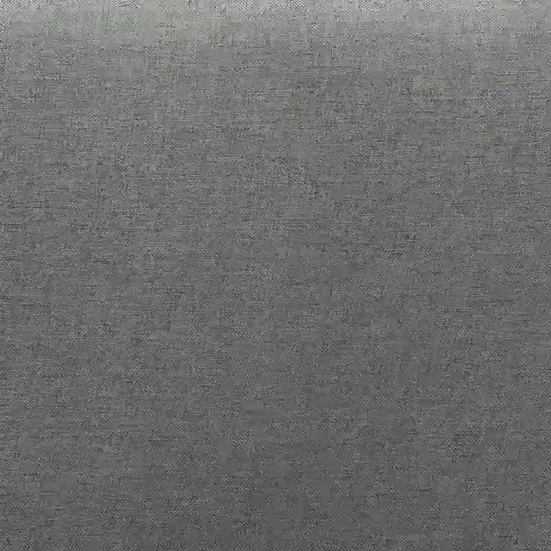 Cabecero arqueado clásico vintage de tela y madera en gris