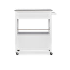 Carrito de cocina móvil con encimera de granito
