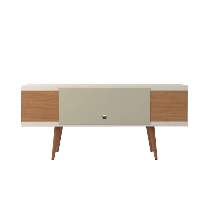 53.14 pulgadas. Consola de mueble para medios de almacenamiento