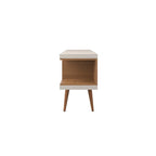 53.14 pulgadas. Consola de mueble para medios de almacenamiento
