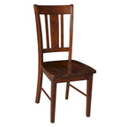 Espresso Parawood Home Office Chair - N/A