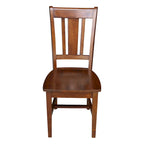 Silla de oficina para el hogar Espresso Parawood