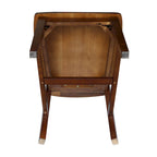 Silla de oficina para el hogar Espresso Parawood
