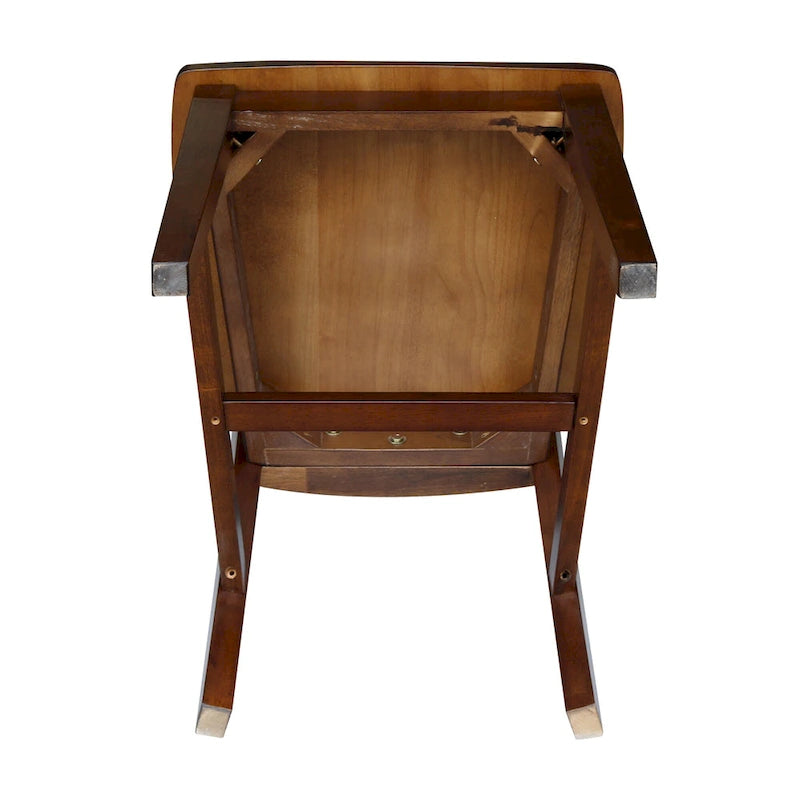 Silla de oficina para el hogar Espresso Parawood