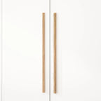 Armario de 70.9" de alto x 63" de ancho con 4 puertas y barra para colgar, blanco