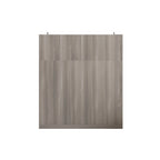Armario de 70.9" de alto x 63" de ancho con 4 puertas y barra para colgar, blanco