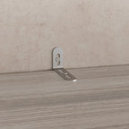 Armario de 70.9" de alto x 63" de ancho con 4 puertas y barra para colgar, blanco