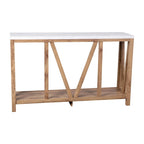 Mesa Consola Rústica Estilo Casa de Campo para Entrada