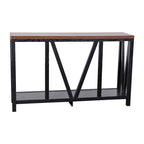 Mesa Consola Rústica Estilo Casa de Campo para Entrada