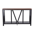 Mesa Consola Rústica Estilo Casa de Campo para Entrada