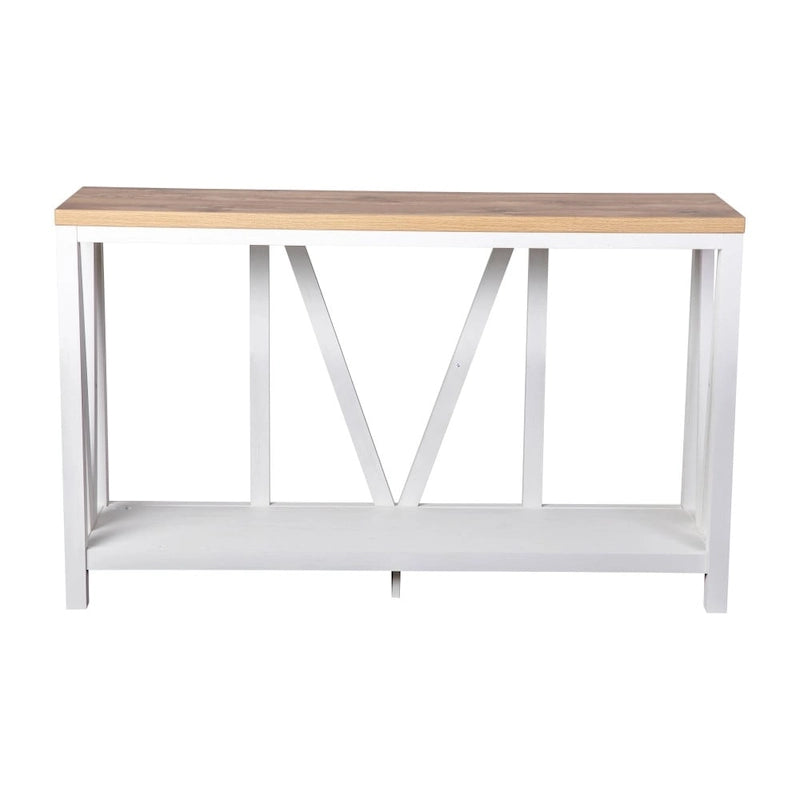 Mesa Consola Rústica Estilo Casa de Campo para Entrada
