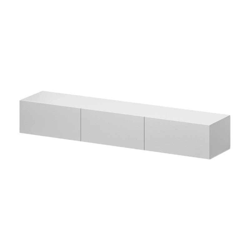 Consolas de TV flotantes para pared, mueble de TV colgante con luz, soporte para TV