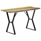  Dining Table 47.2x23.6x29.9 Solid Reclaimed Wood - 47.2 x 23.6 x 29.9
