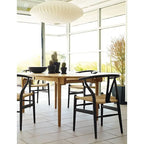 Juego de 2 sillas de comedor modernas de madera con respaldo, sillón con asiento de cáñamo para el hogar, restaurante, oficina, cocina
