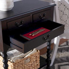 Mesa consola de 3 cajones - 23.5 AN x 13 FO x 29.5 AL - 24ANx13FOx30AL