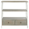 Mesa consola de almacenamiento azul pálido - 33.9 x 15.2 x 34.8 - 34Anx15Profx35Al