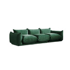 Sofá seccional en forma de L de 103", sofás modulares minimalistas de chenilla de 4 plazas con otomana/chaise reversible
