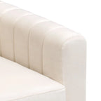Sillón club tapizado, silla auxiliar, sillón de terciopelo, sofá cómodo - Ver imagen