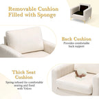 Sillón club tapizado, silla auxiliar, sillón de terciopelo, sofá cómodo - Ver imagen