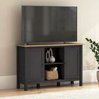 Mueble para TV alto de 48 pulgadas de ancho con consola multimedia