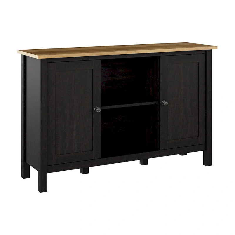 Mueble para TV alto de 48 pulgadas de ancho con consola multimedia