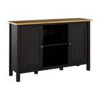 Mueble para TV alto de 48 pulgadas de ancho con consola multimedia