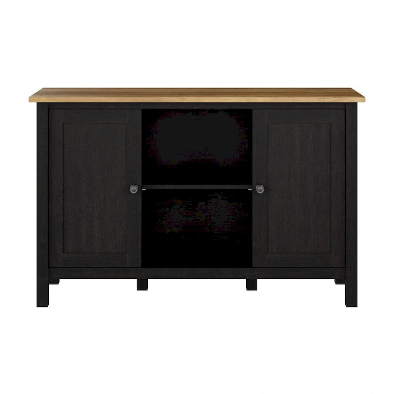 Mueble para TV alto de 48 pulgadas de ancho con consola multimedia