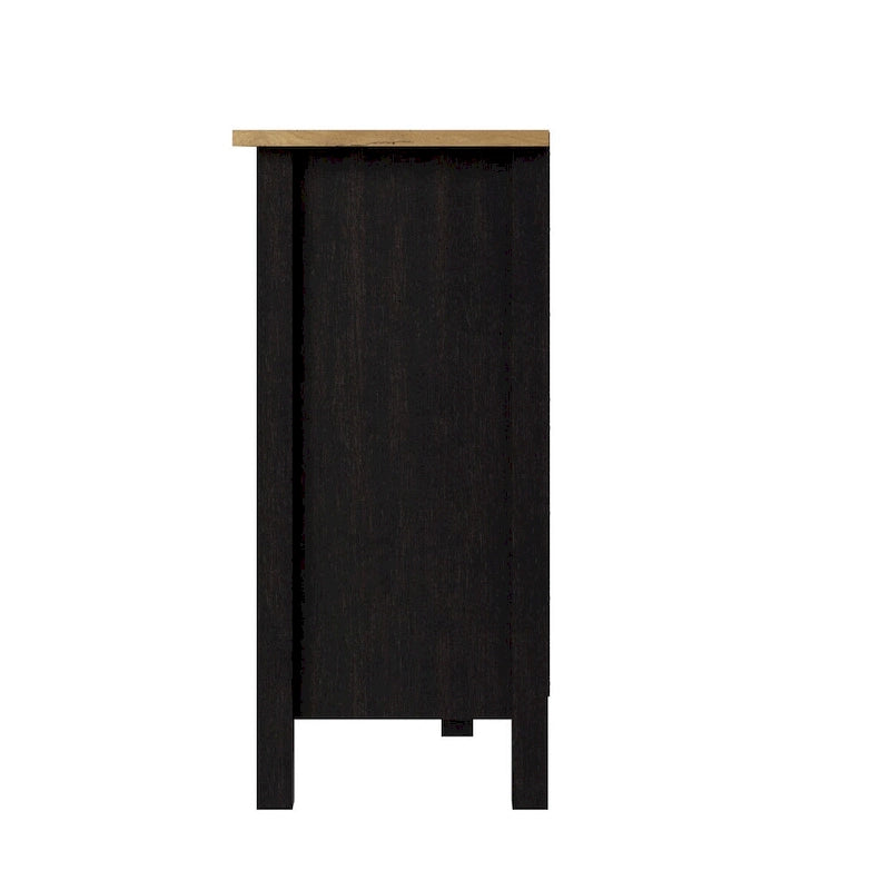 Mueble para TV alto de 48 pulgadas de ancho con consola multimedia