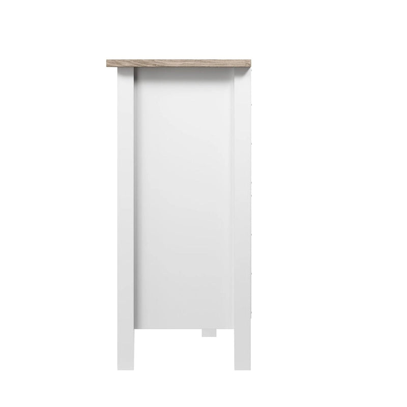 Mueble para TV alto de 48 pulgadas de ancho con consola multimedia