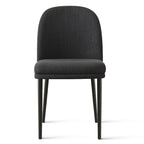 Silla de comedor tapizada en lino (juego de 2)
