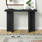 Mesa consola rectangular de 42 pulgadas de ancho