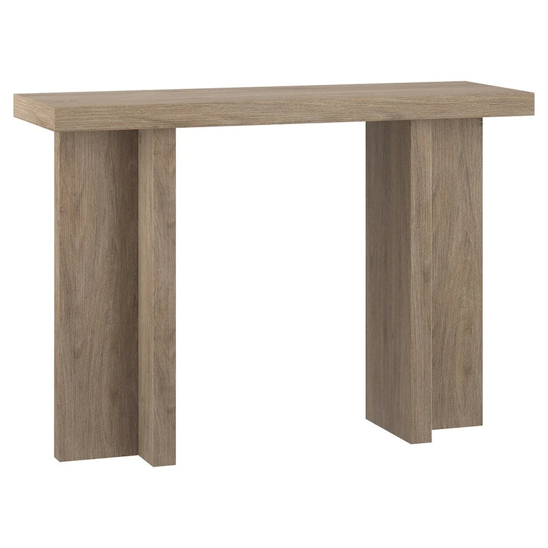 Mesa consola rectangular de 42 pulgadas de ancho