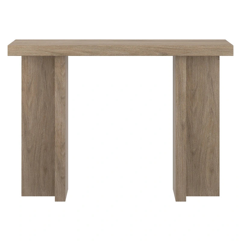 Mesa consola rectangular de 42 pulgadas de ancho