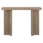Mesa consola rectangular de 42 pulgadas de ancho