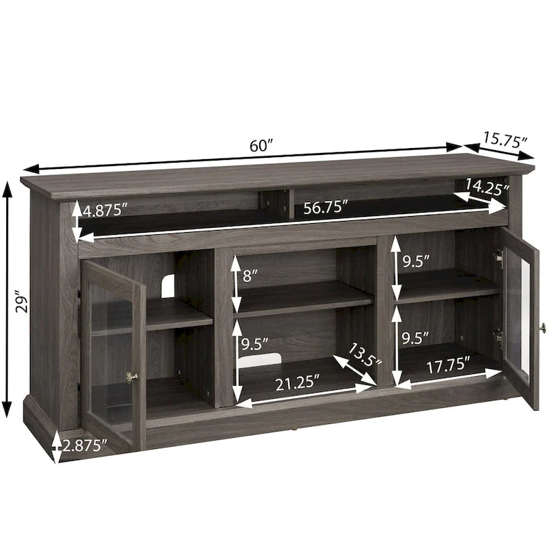 Mueble de TV para televisores de hasta 65 pulgadas