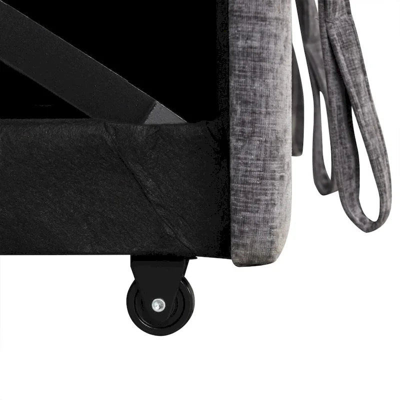 Sofá Cama Seccional Tapizado Suave con Espacio de Almacenamiento, Adecuado para Salas de Estar y Apartamentos