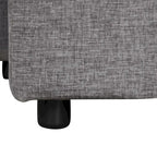 Sofá Cama Seccional Tapizado Suave con Espacio de Almacenamiento, Adecuado para Salas de Estar y Apartamentos